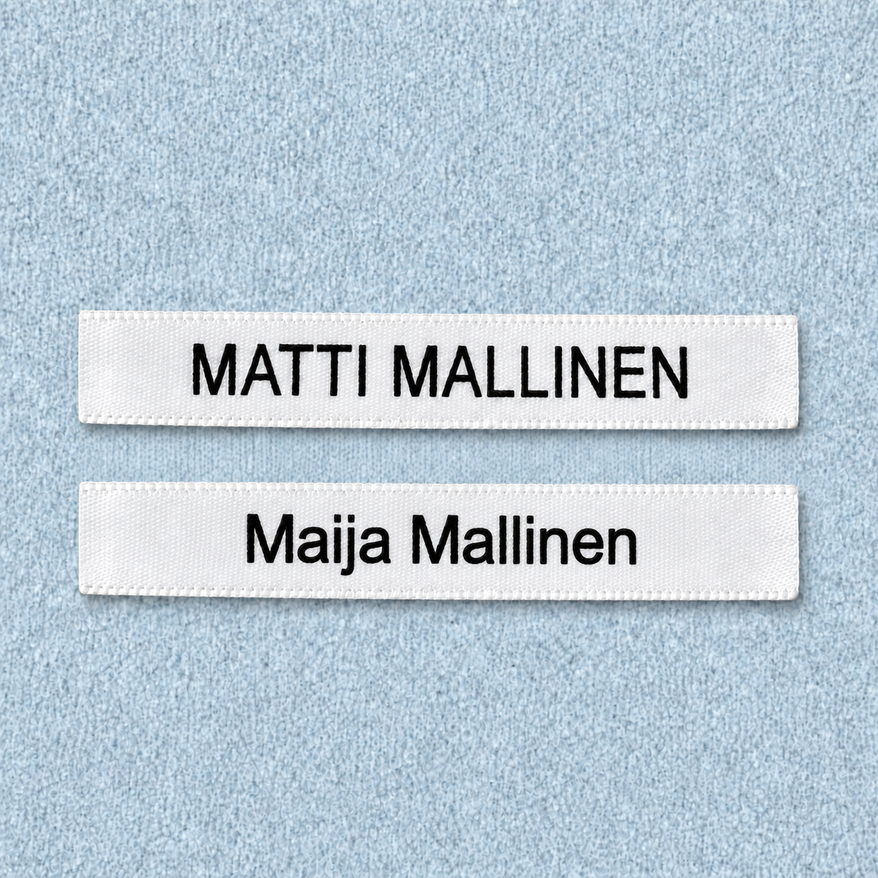 Ommeltavat nimilaput 10 × 63 mm – 60 kpl